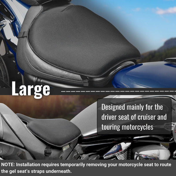 X-Tender® Motorcycle Gel Seat Pad