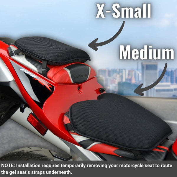 X-Tender® Motorcycle Gel Seat Pad