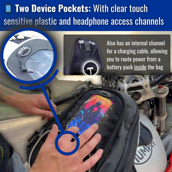 iWire Motorcycle Tank Bag