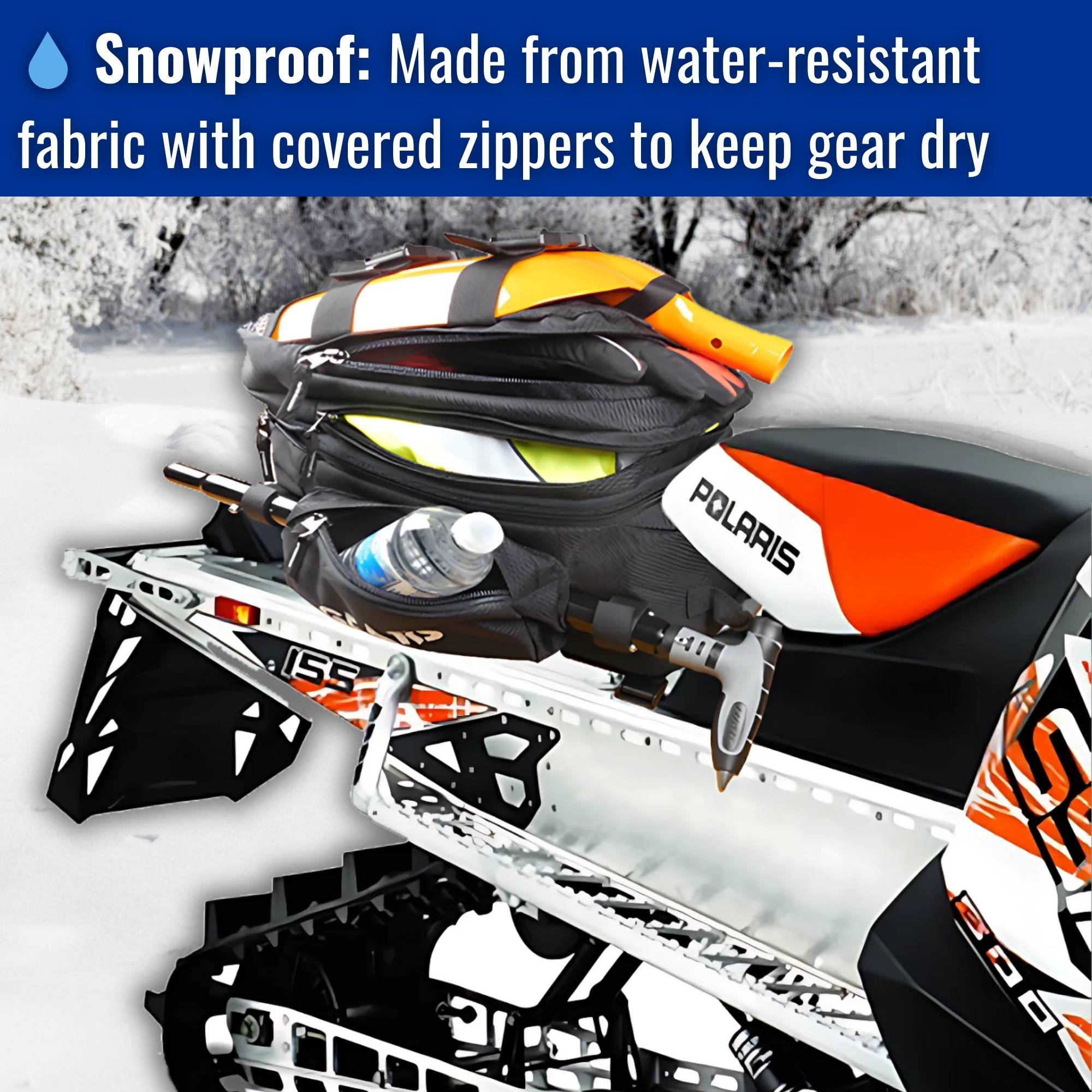 Bolsa universal para túnel de motos de nieve