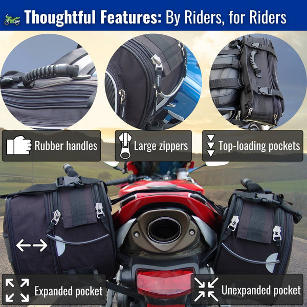 Voyager Motorcycle Saddlebags