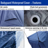 Funda impermeable para motocicleta Bodyguard