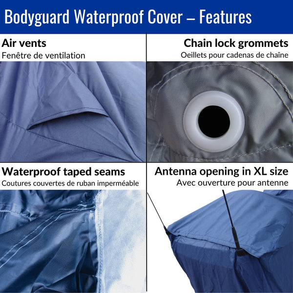 Funda impermeable para motocicleta Bodyguard