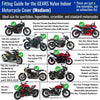 Funda de nailon para motocicletas de interior