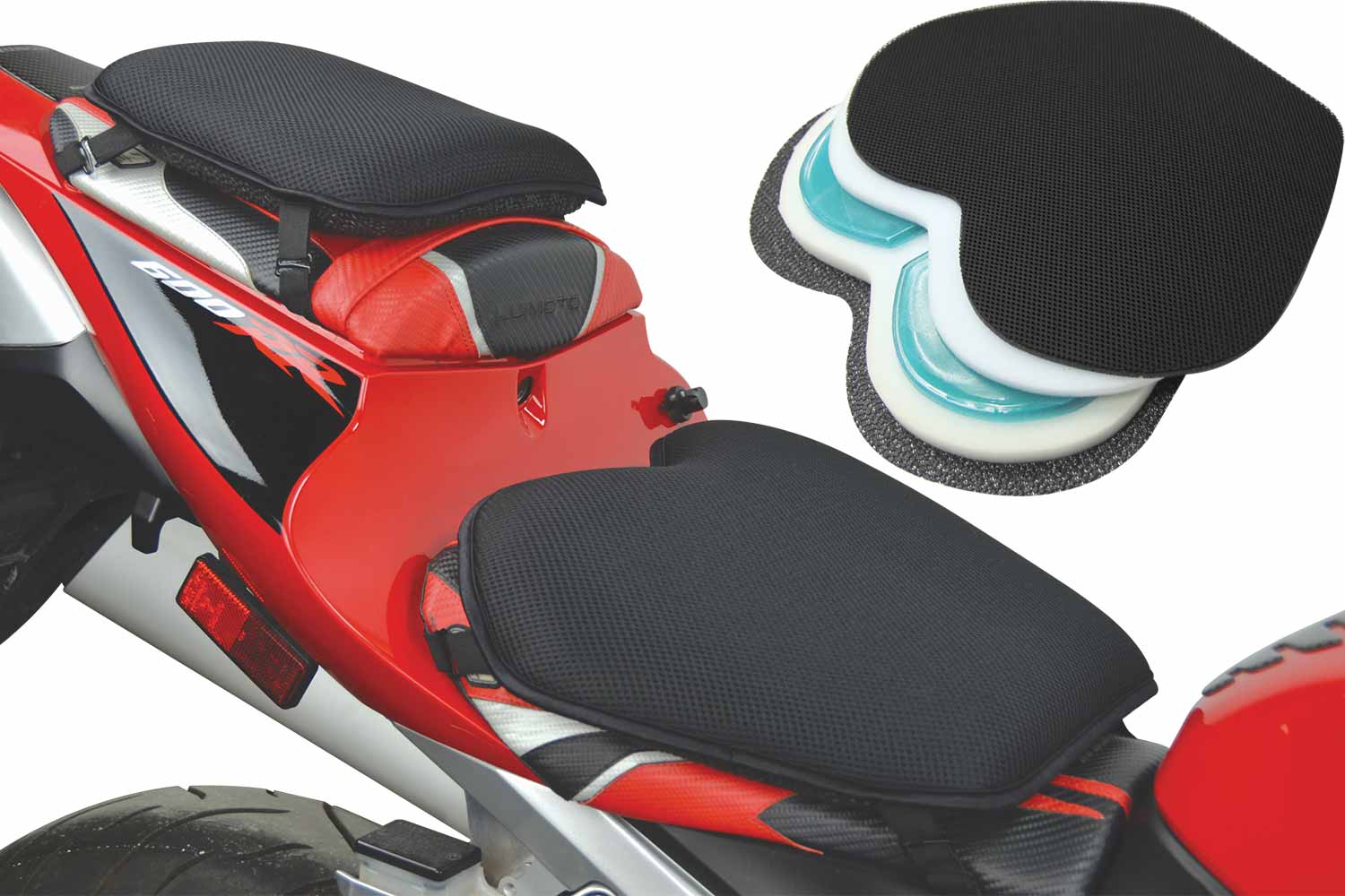 Acheter Épaissir le coussin de siège de moto Dissipation thermique
