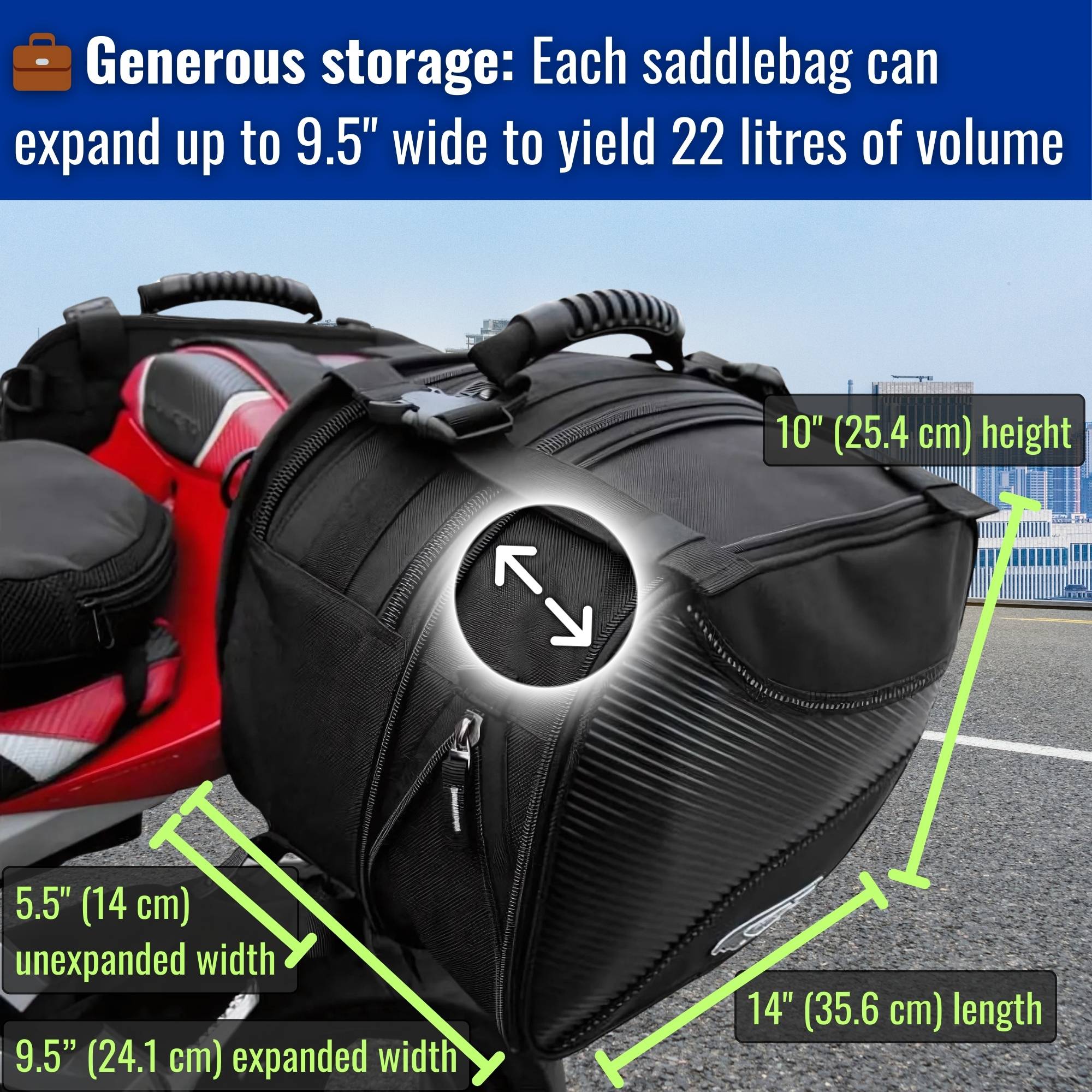 Voyager Motorcycle Saddlebags