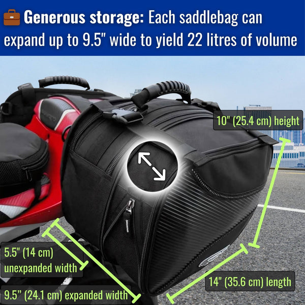 Voyager Motorcycle Saddlebags
