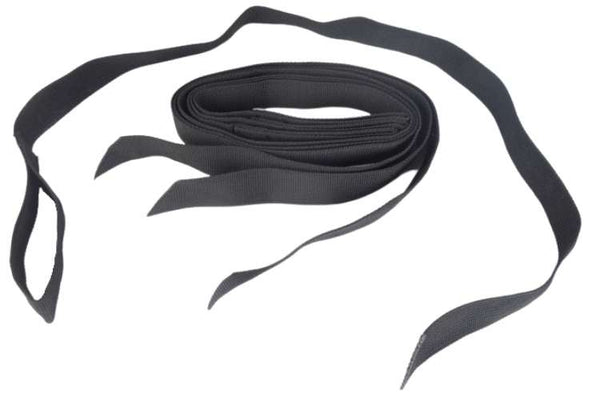 Motorcycle luggage straps in concentric circles