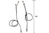 Snap on harness and its length