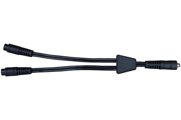 Male to female dual coaxial adapter