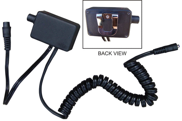 Temperature controller front and back view