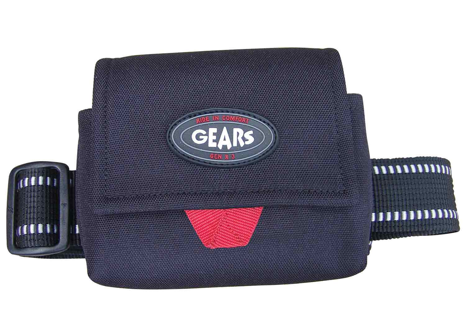 Gears black battery pouch