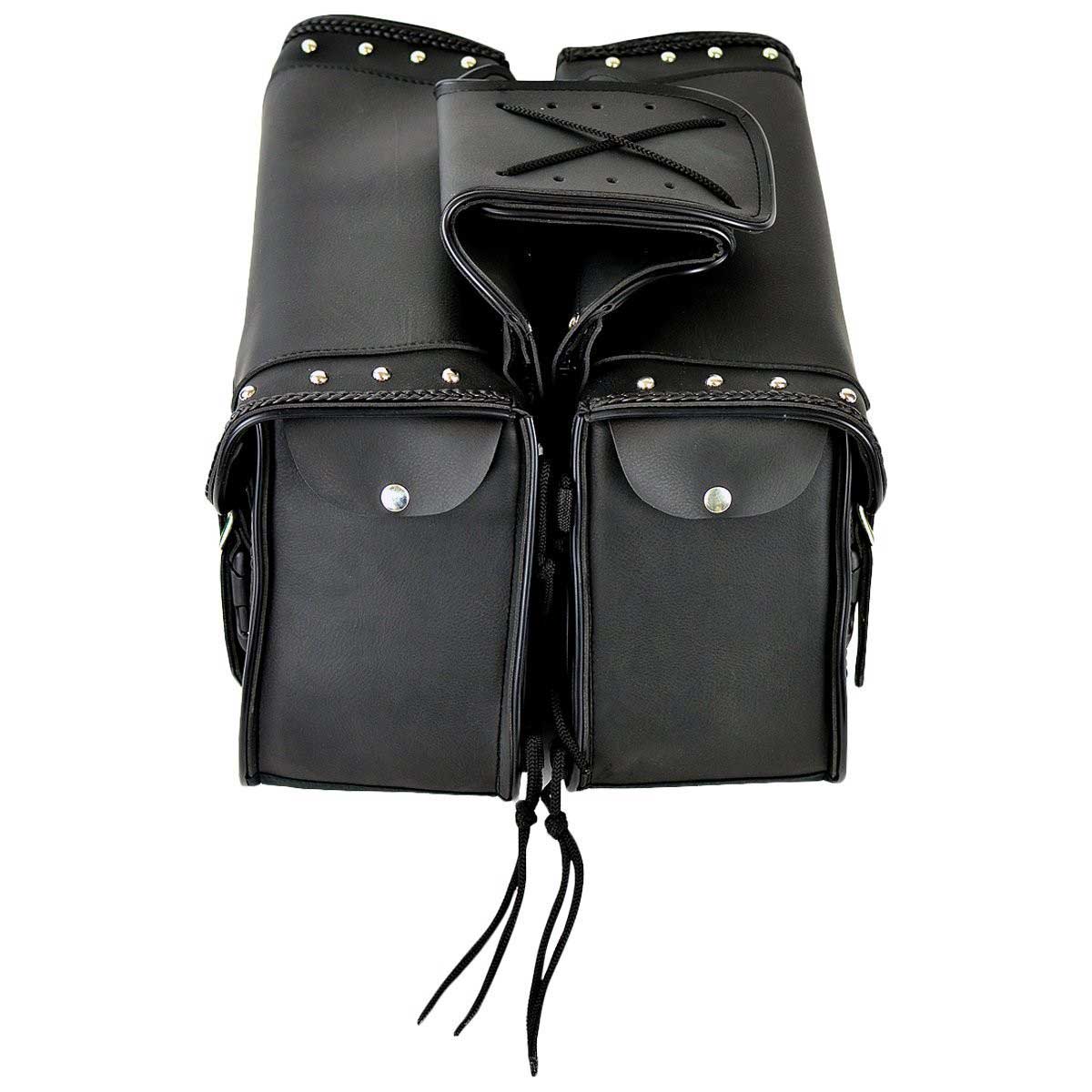 Studs & Braids Motorcycle Saddlebag - Gears Canada