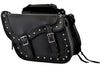 Studs & Braids Motorcycle Saddlebag - Gears Canada