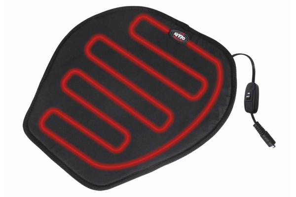 Almohadilla de asiento con calefacción para motocicletas, motos de nieve y vehículos todo terreno