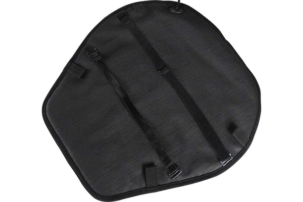 Heated seat pad back