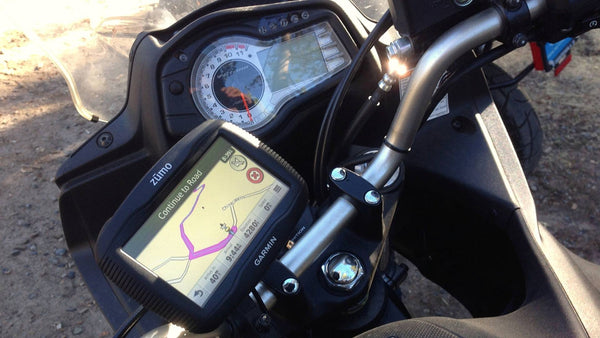 Using waze app on motorcycle