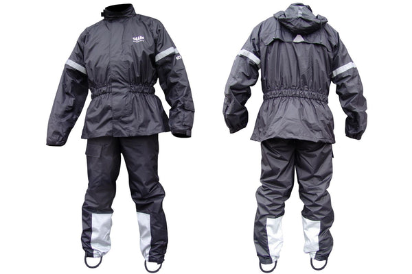 Men's Waterproof Windbreaker Jacket VOS - Black - 3X-Large 