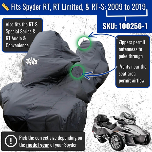 Can-Am Spyder RT Cover