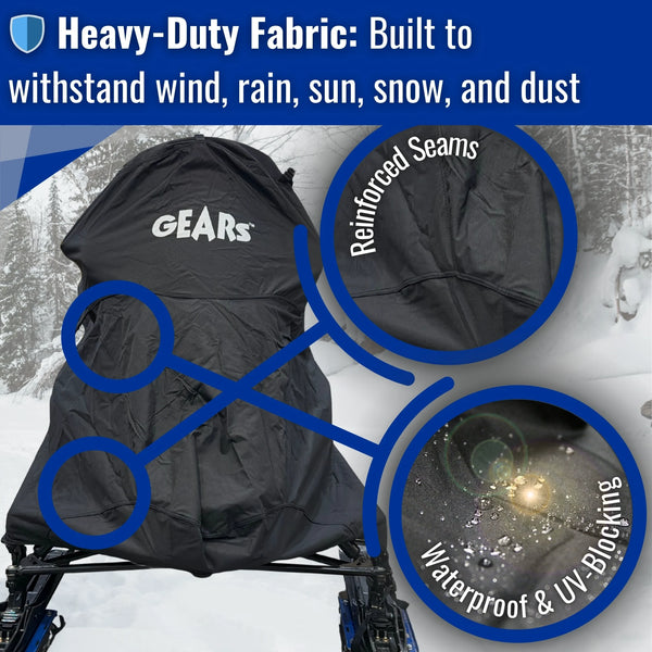 AdventureFit Trailerable Snowmobile Cover