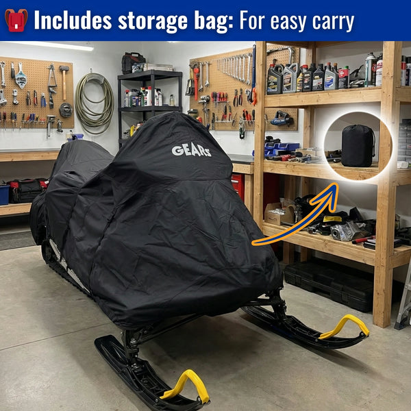 AdventureFit Trailerable Snowmobile Cover
