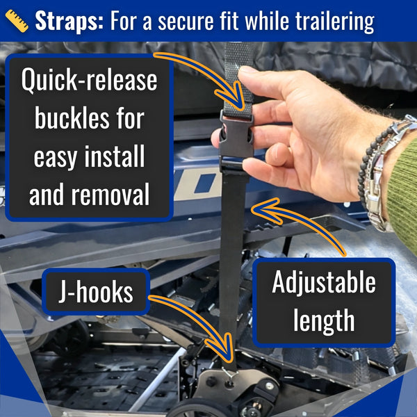 AdventureFit Trailerable Snowmobile Cover