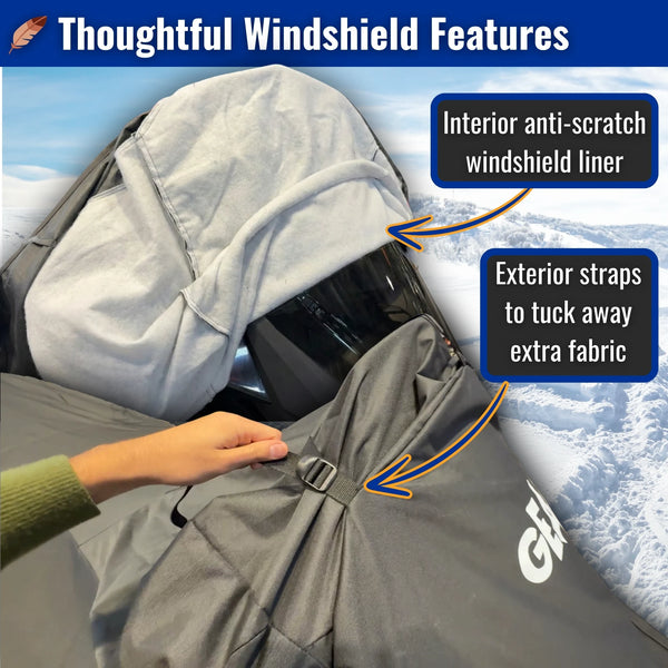 AdventureFit Trailerable Snowmobile Cover