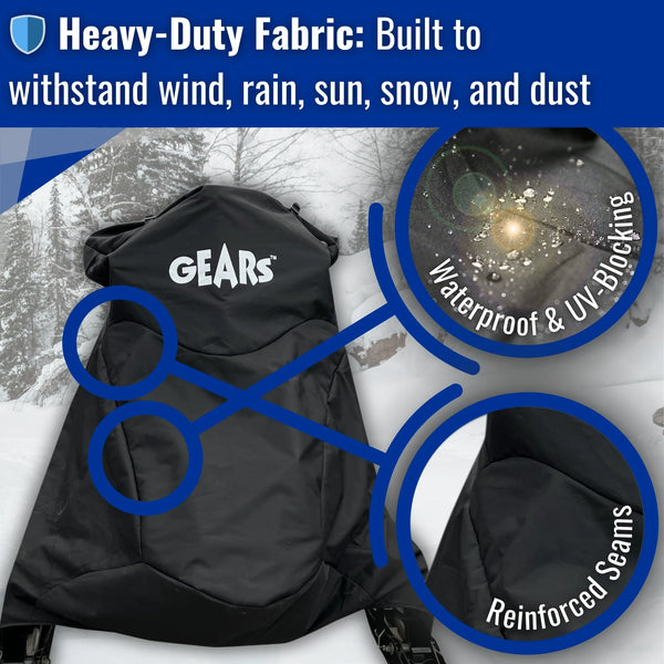 Funda remolcable para motonieve Polaris 