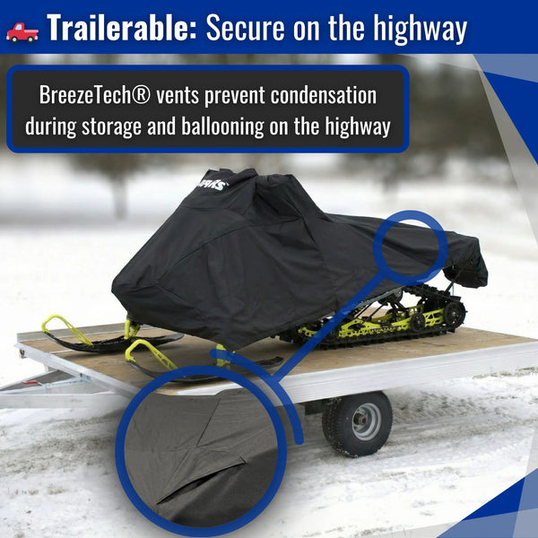 Funda remolcable para motonieve Polaris 