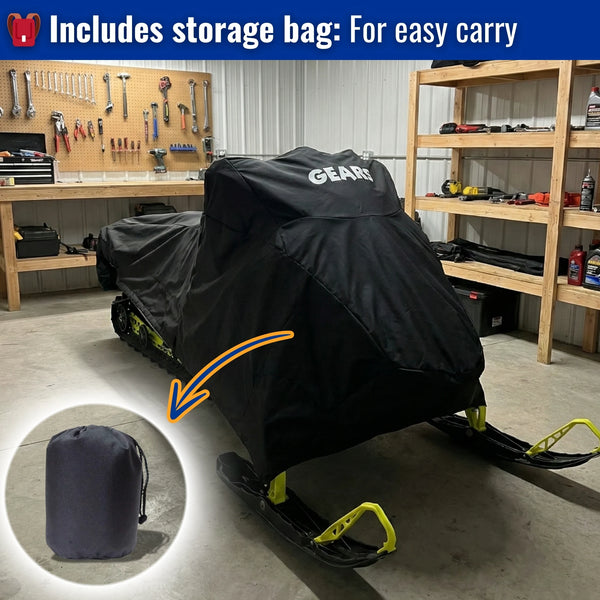 Funda remolcable para motonieve Polaris 