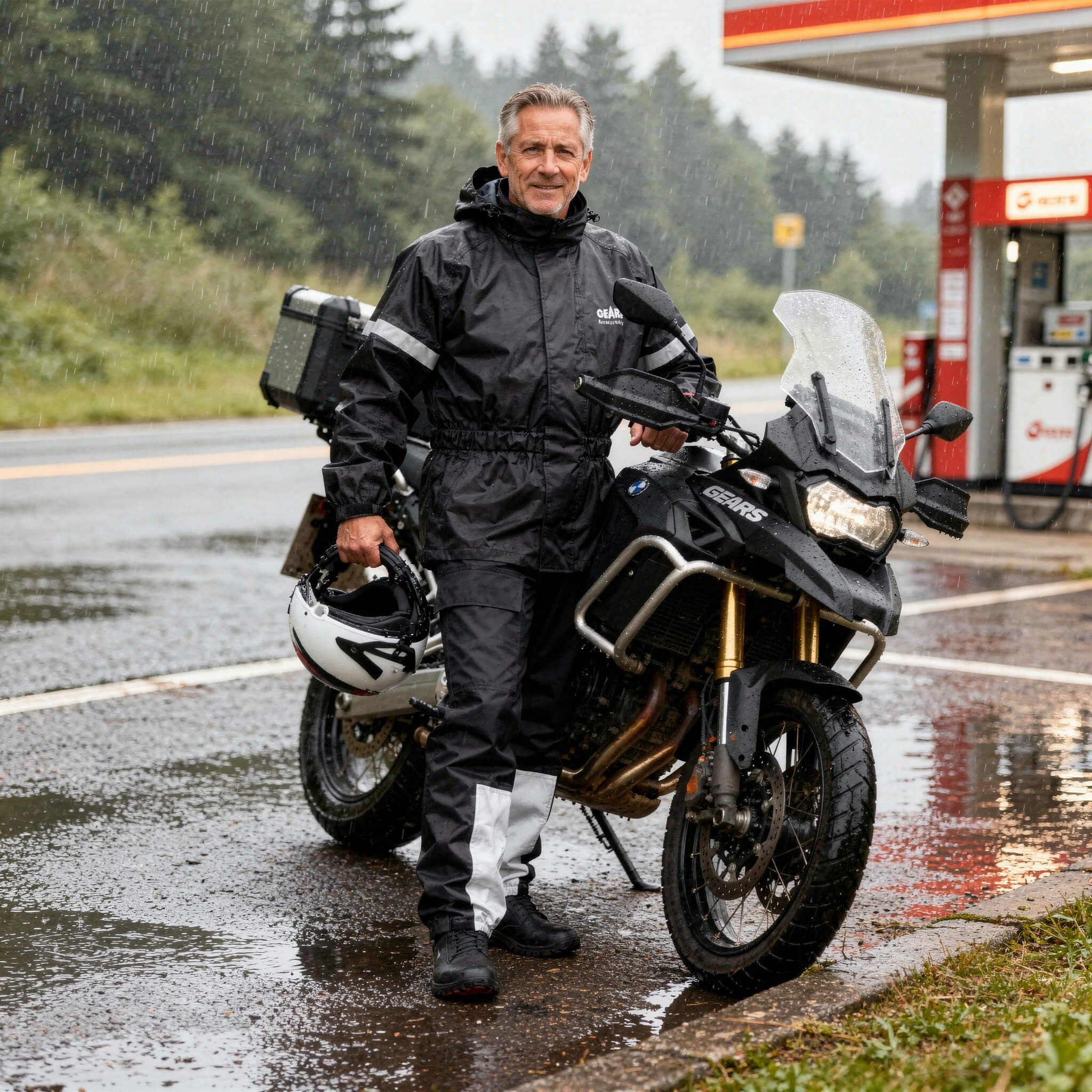 Dri-Tek 2-Piece Rain Suit for Motorcycle & ATV