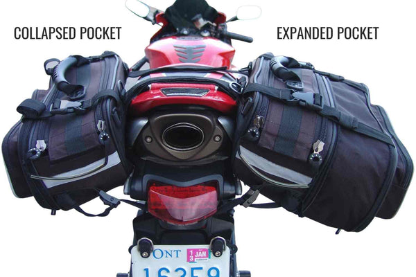 Moto Sacoche Selle Sacoches Rigides pour Moto Sac À Outils Universel pour  Bagages De Moto Moto Rangement Sac (Color : B) : : Auto et Moto