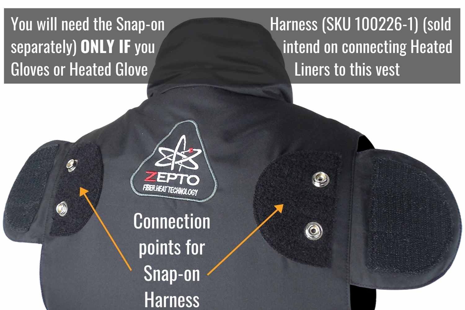 Additional options with vest liner