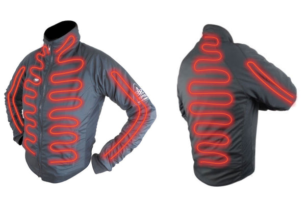 Glow pattern of heated jacket liner 