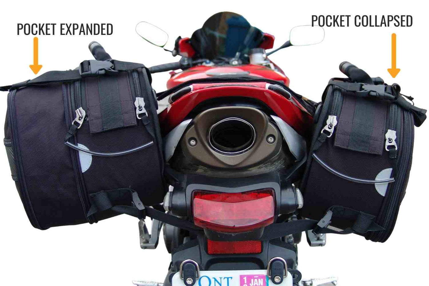 Voyager Motorcycle Saddlebags • GEARS