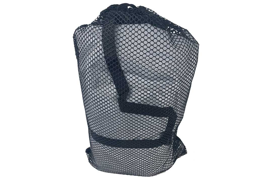 Mesh bag containing PWC cover