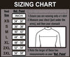 Chart with sizes for heated vest liner